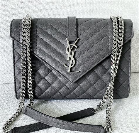 grey saint laurent|ysl st laurent handbags.